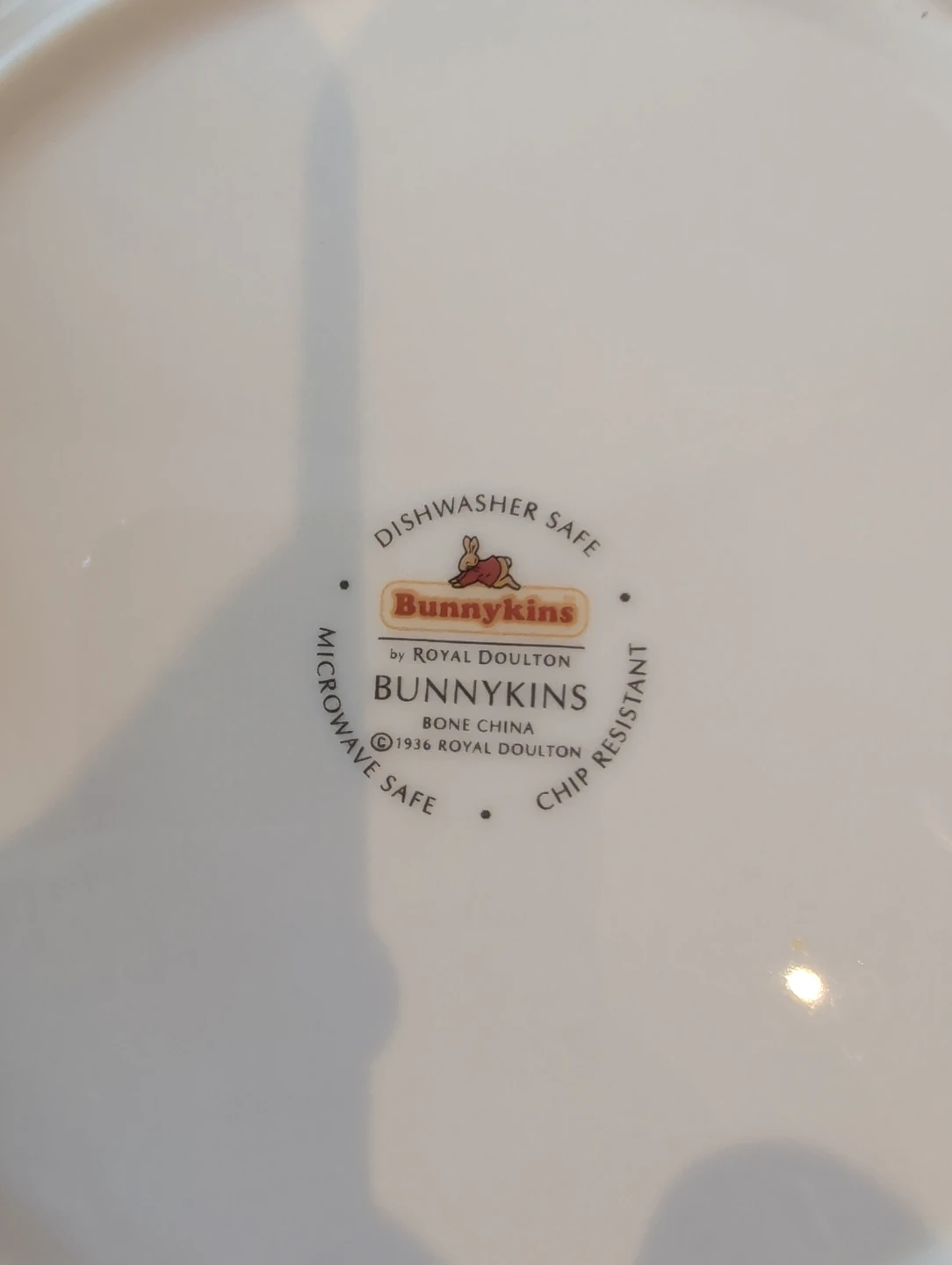 Royal Doulton Bunnykins Bone China Mug and plate - photo 3