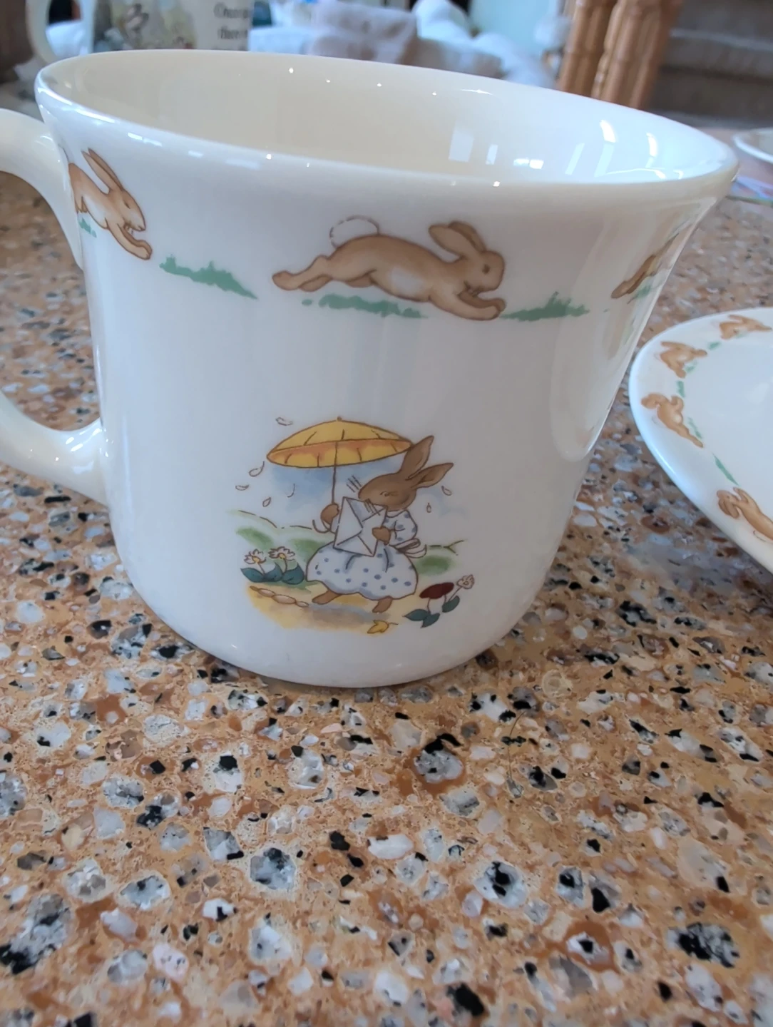 Royal Doulton Bunnykins Bone China Mug and plate - photo 5