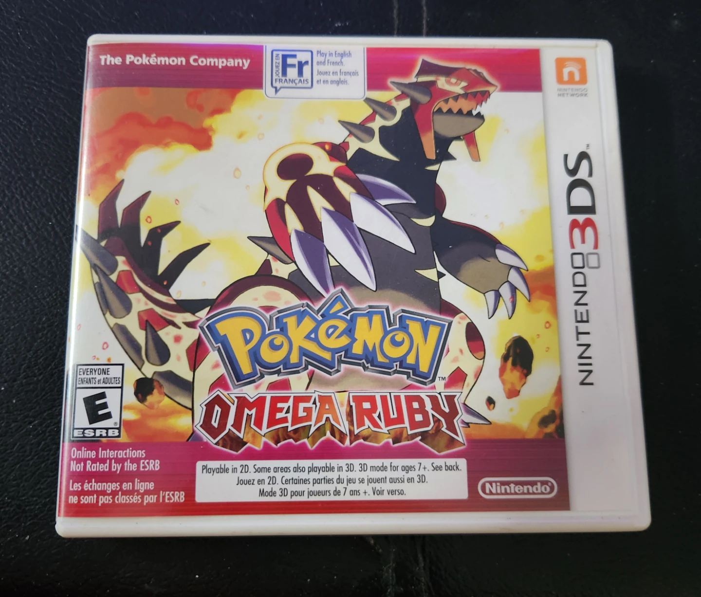 Pokémon Omega Ruby Nintendo 3DS Game With Strategy Guide