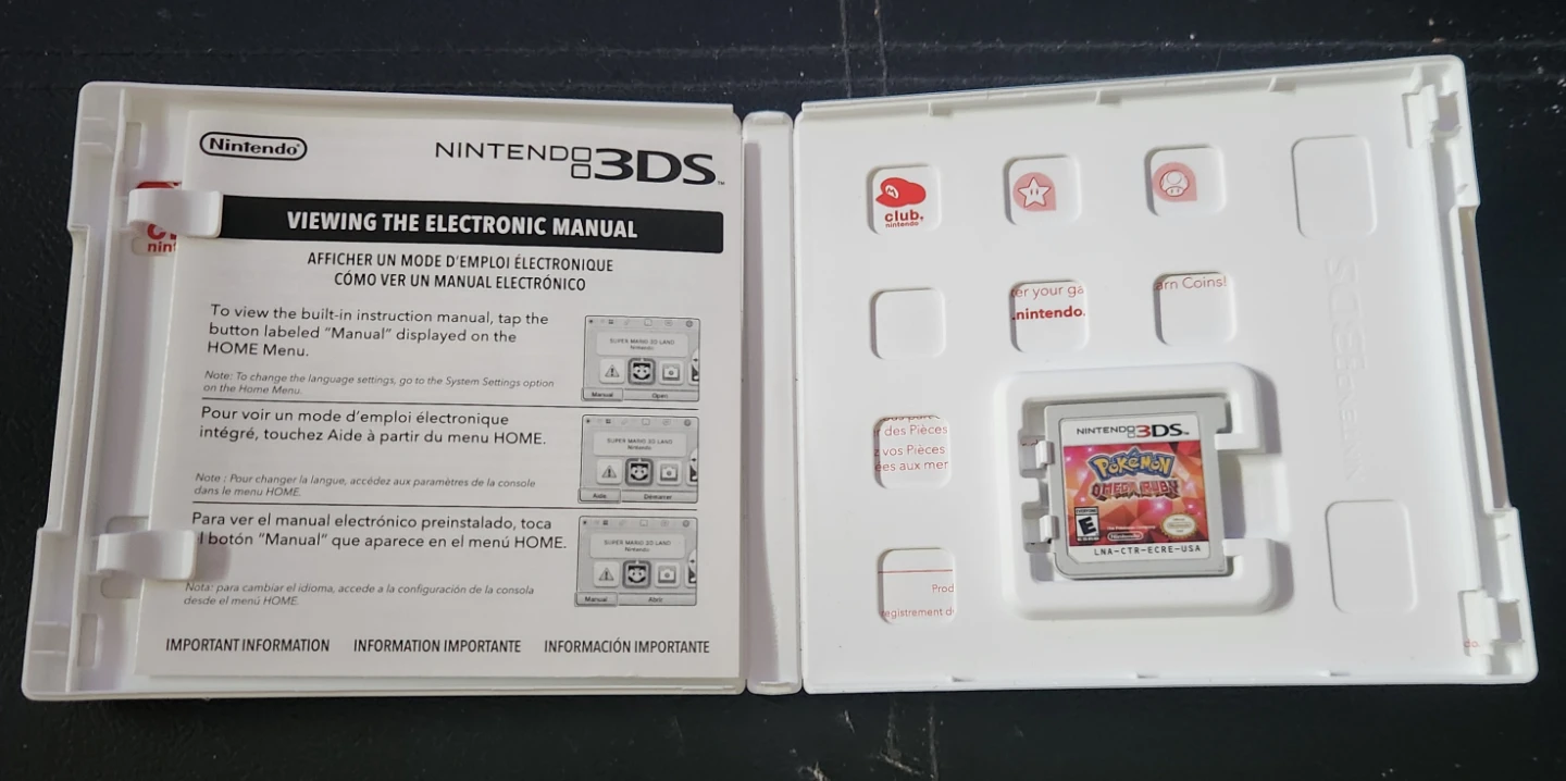 Pokémon Omega Ruby Nintendo 3DS Game With Strategy Guide - photo 3
