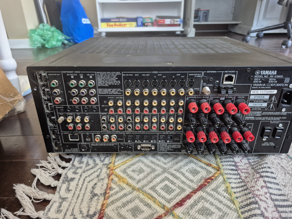 Yamaha RX-V3800 Natural Sound AV Receiver - photo 3