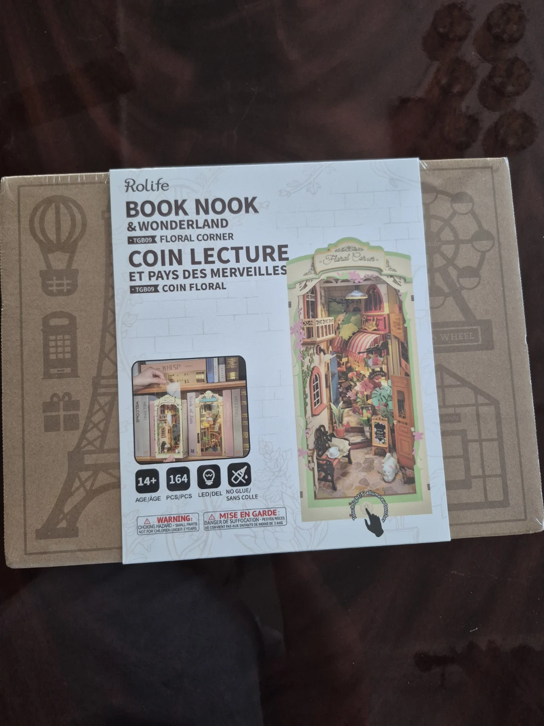 Rolife Book Nook & Wonderland Coin Lecture TGB09