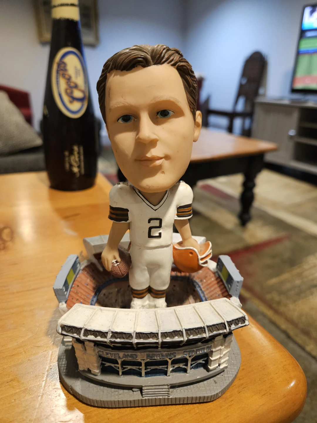 Tim Couch Cleveland Browns Bobblehead - 2002 McDonald's Promo