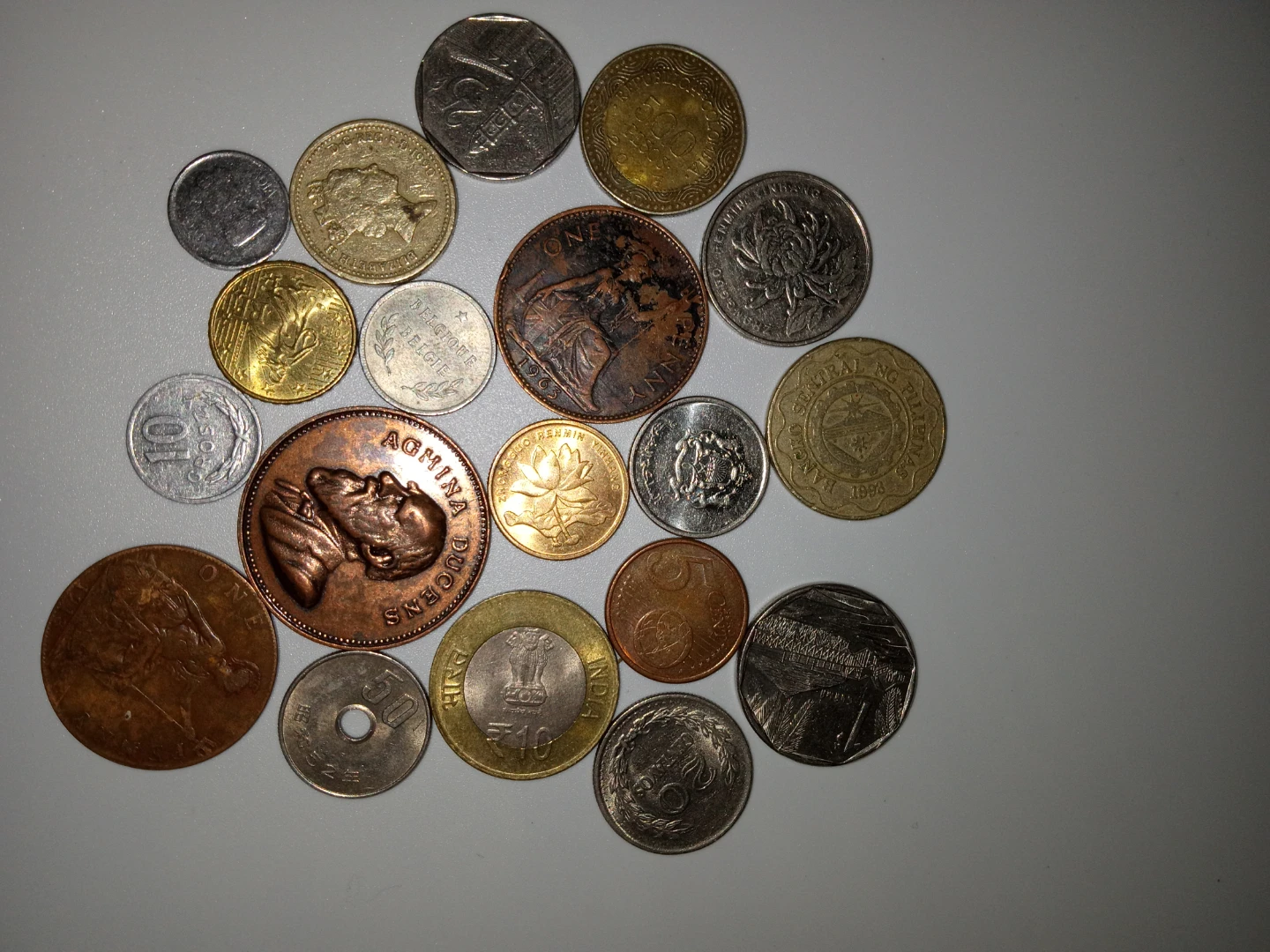 Assorted Foreign Coins and Tokens - photo 2