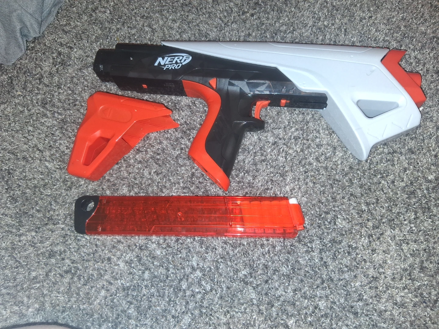 Nerf Pro GS-10 Blaster with Magazine - photo 4