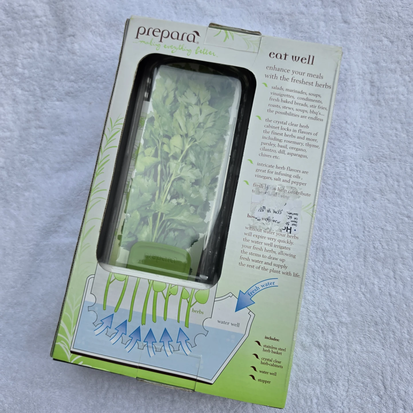 NIB! HERB SAVOR  Fresh Herb Keeper - photo 2