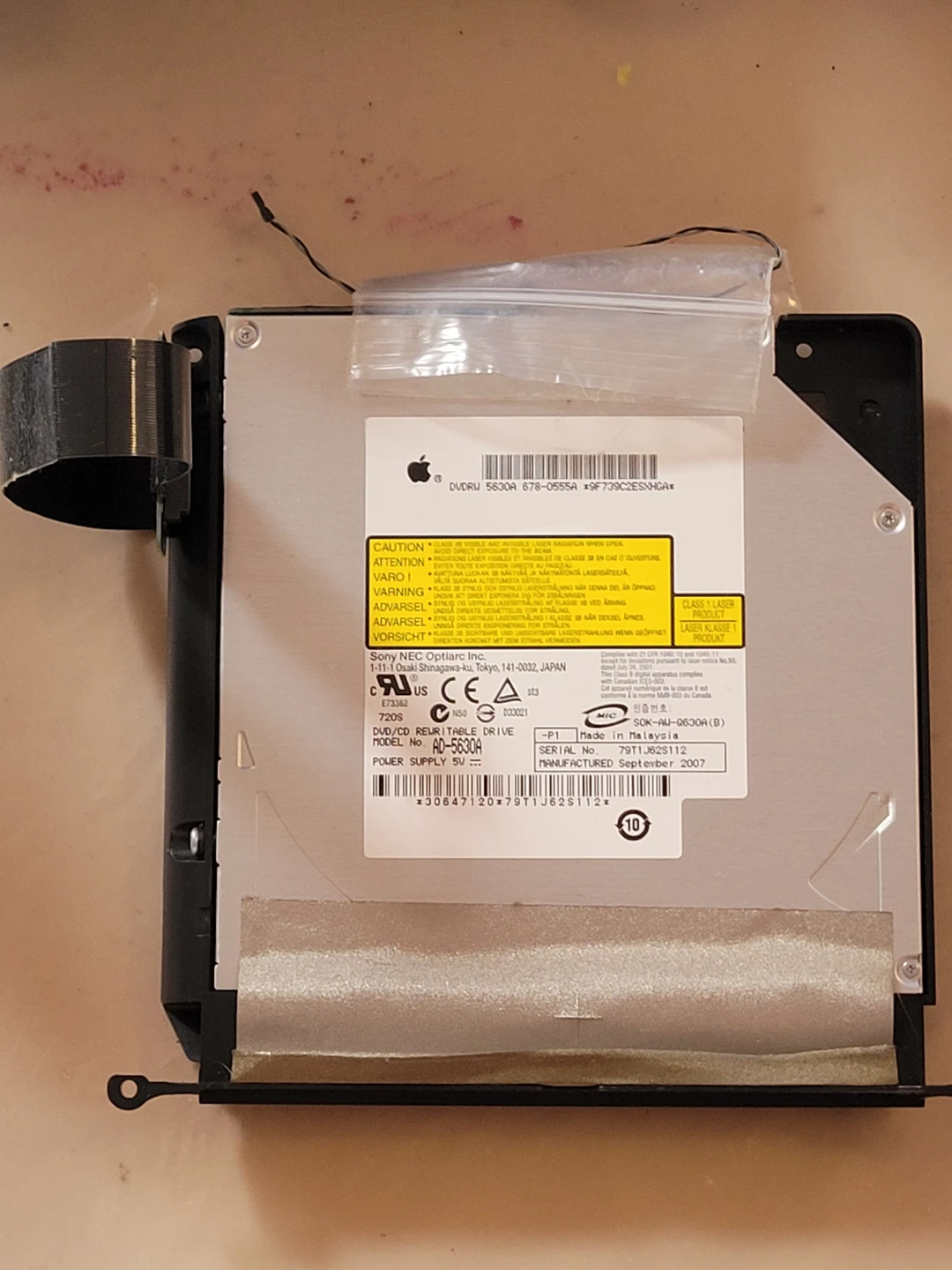 Apple 5630A DVD/CD Rewritable Drive