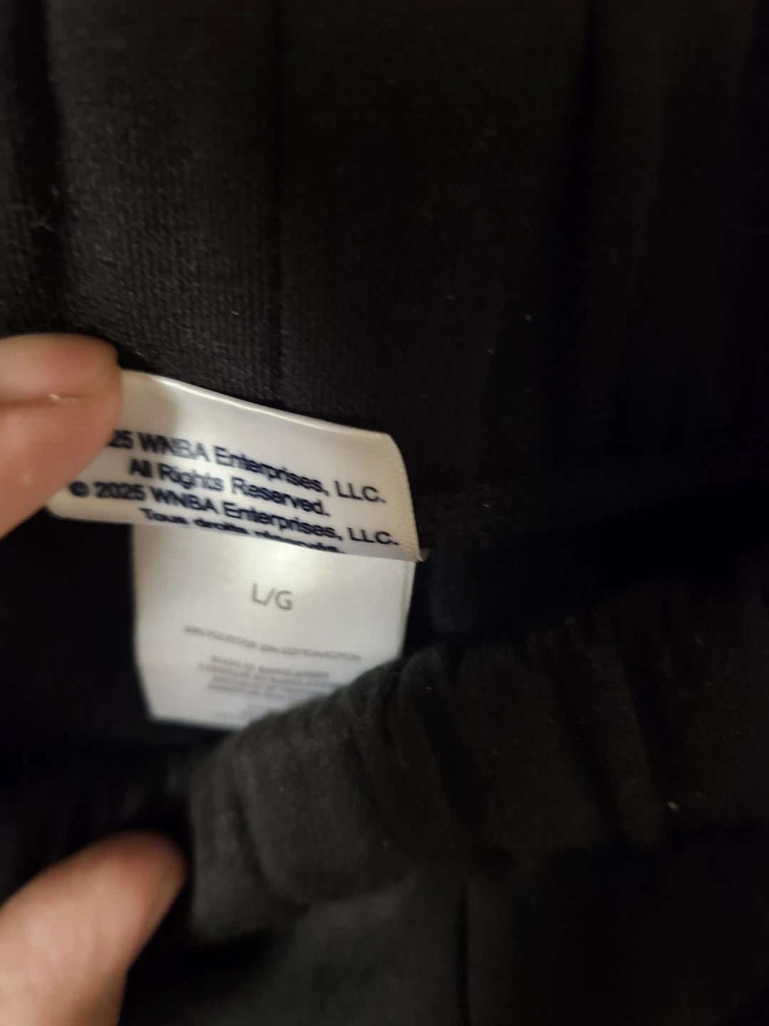 Barbie x WNBA Black Jogger Pants - Size L (Brand New) - photo 4