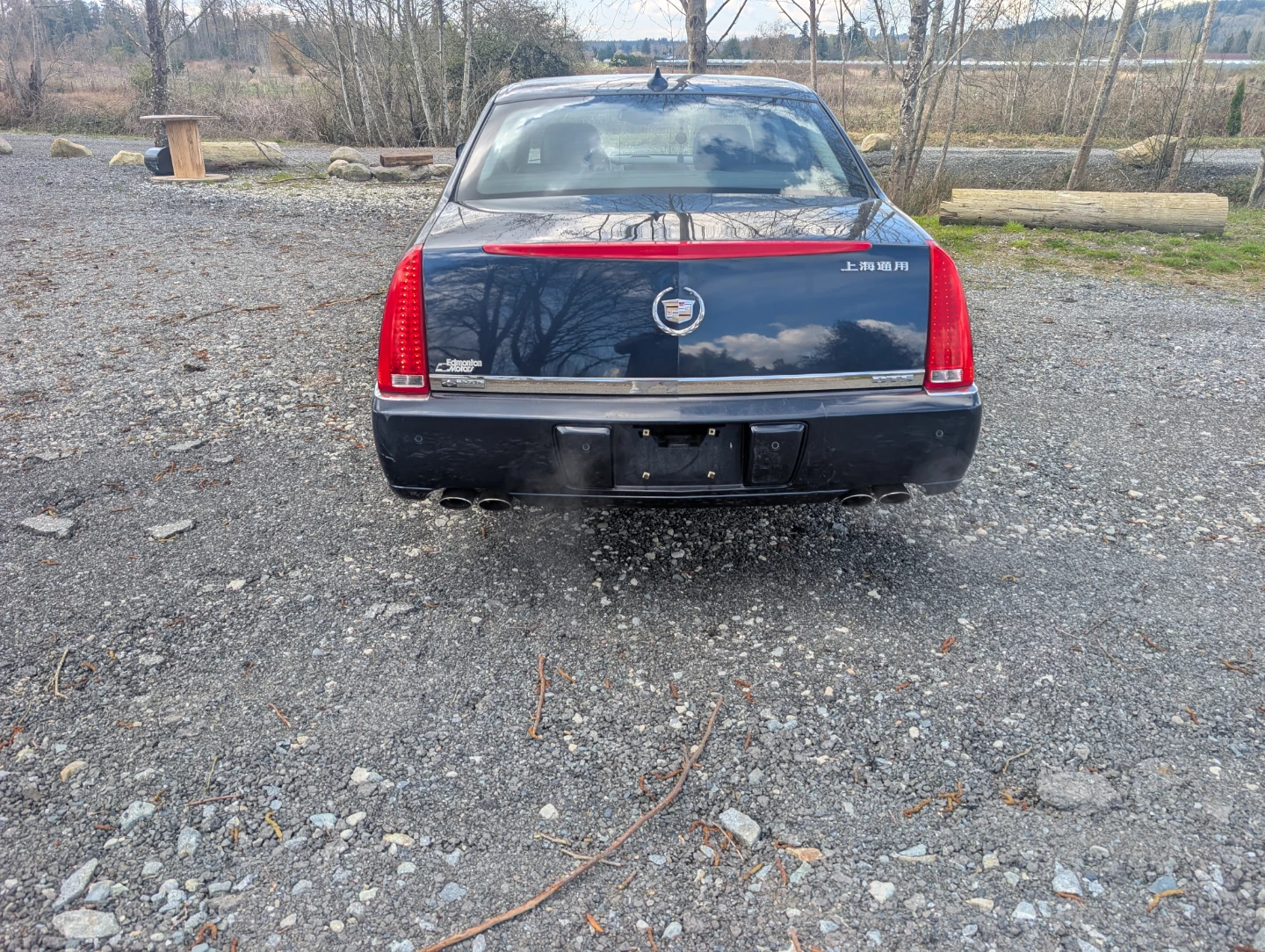 2009 Cadillac DTS sedan console shift