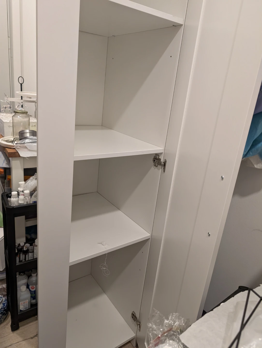 IKEA BRIMNES Wardrobe with 3 doors, white, 117x50x190 cm - photo 3