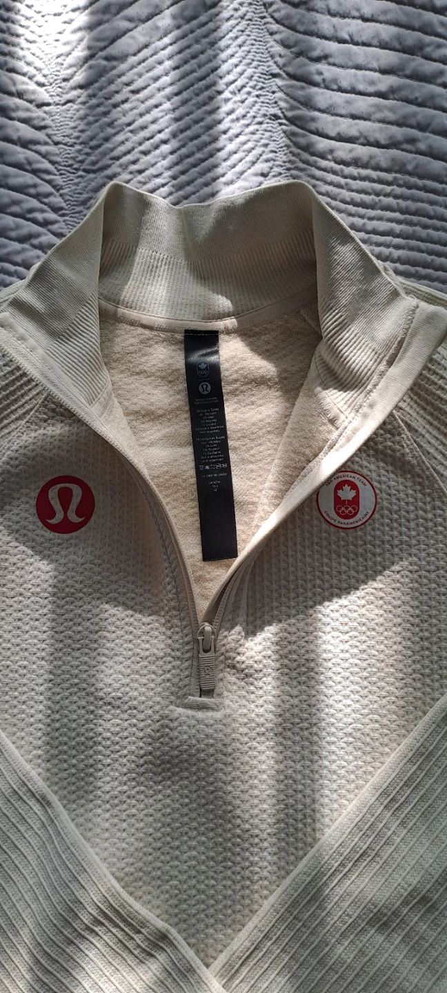 Lululemon Quarter Zip Sweater - Size L - photo 2
