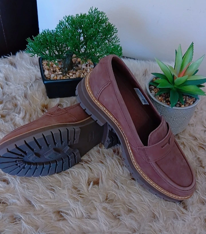 Women's Brown Suede Loafers