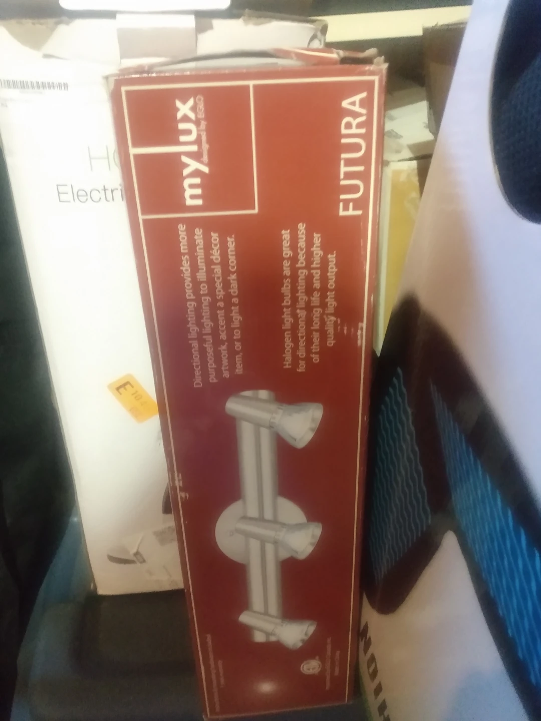 EGLO Mylux Futura 3-Light Track Light Fixture