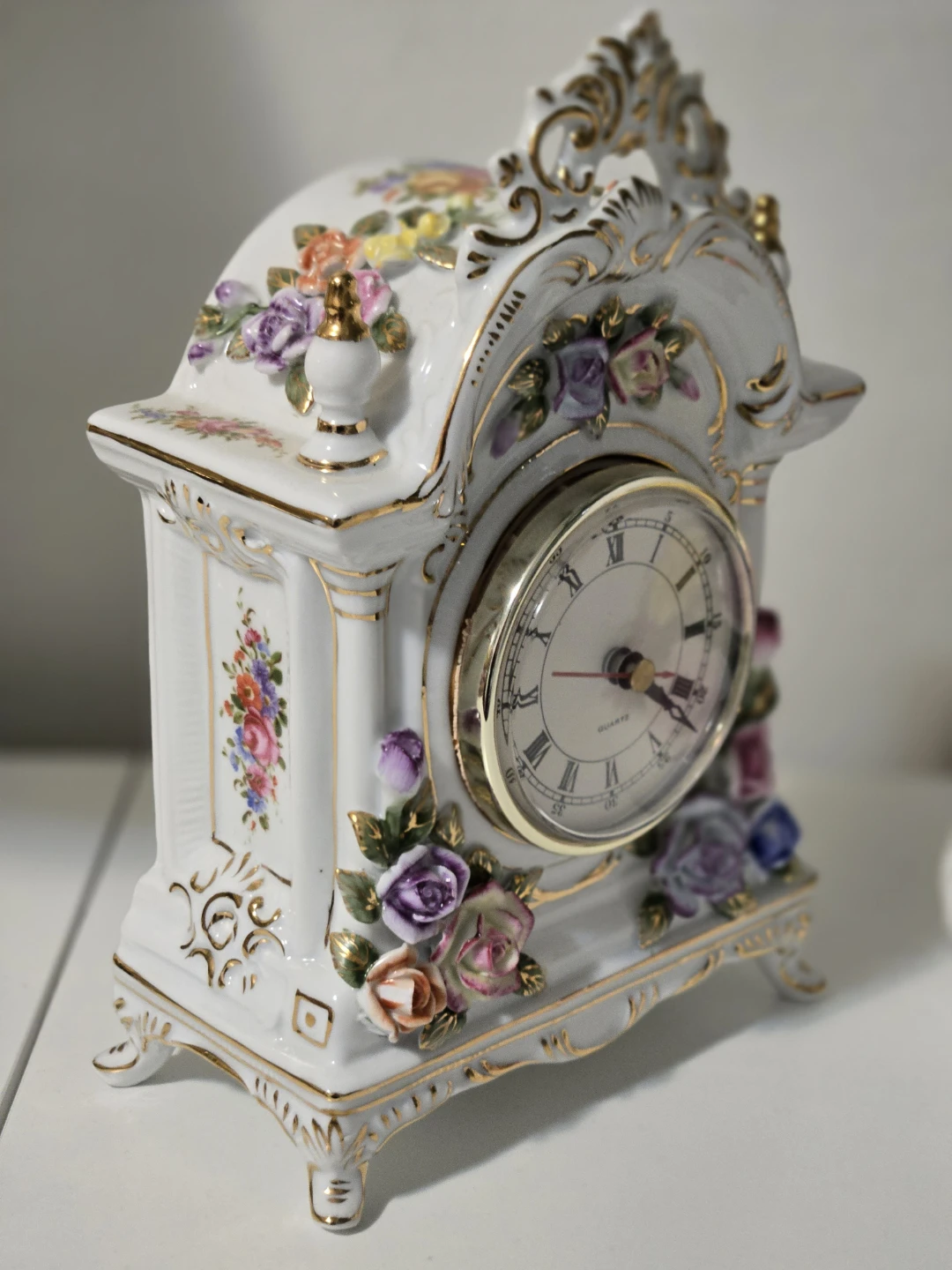 Sovereign Fine China Decorative Mantel Clock - photo 2