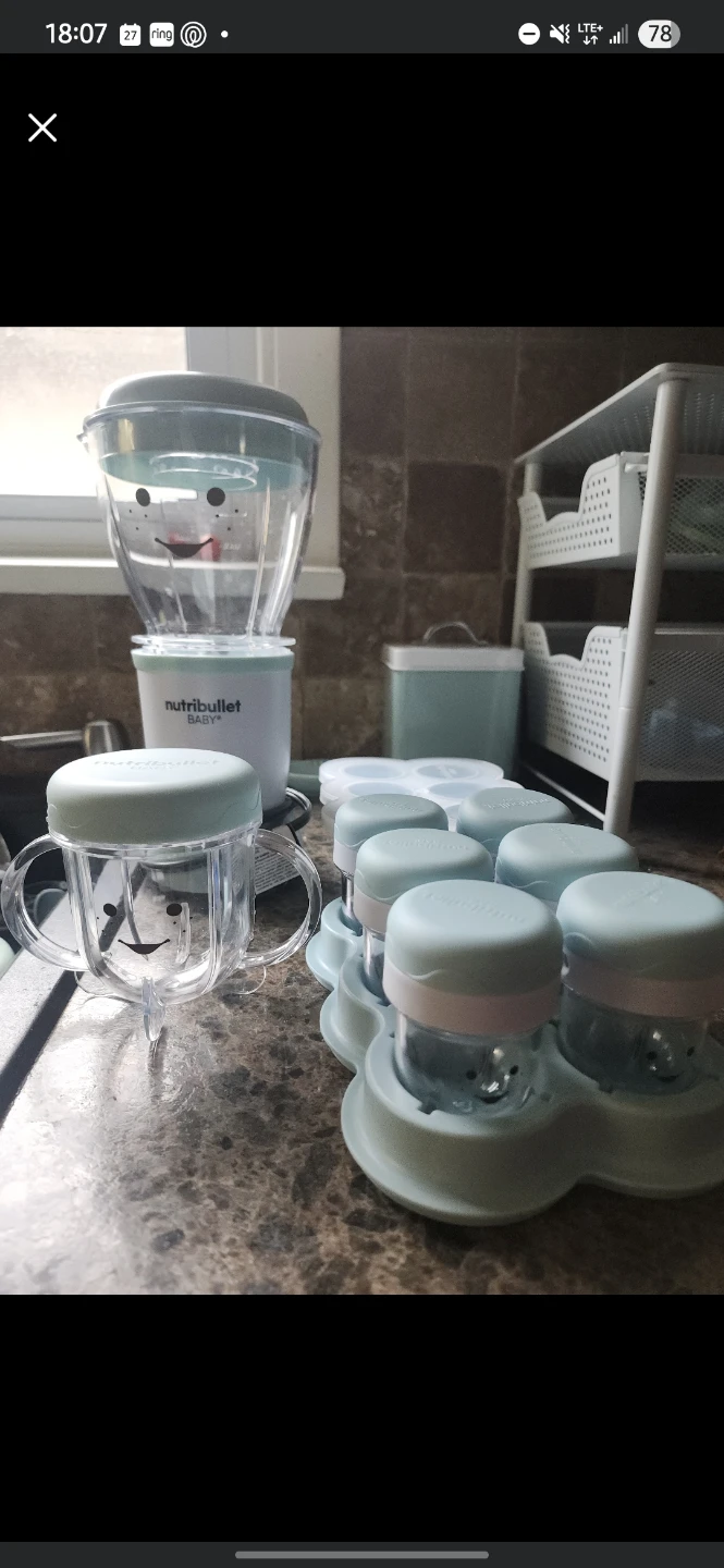 NutriBullet Baby Food Maker and Storage System