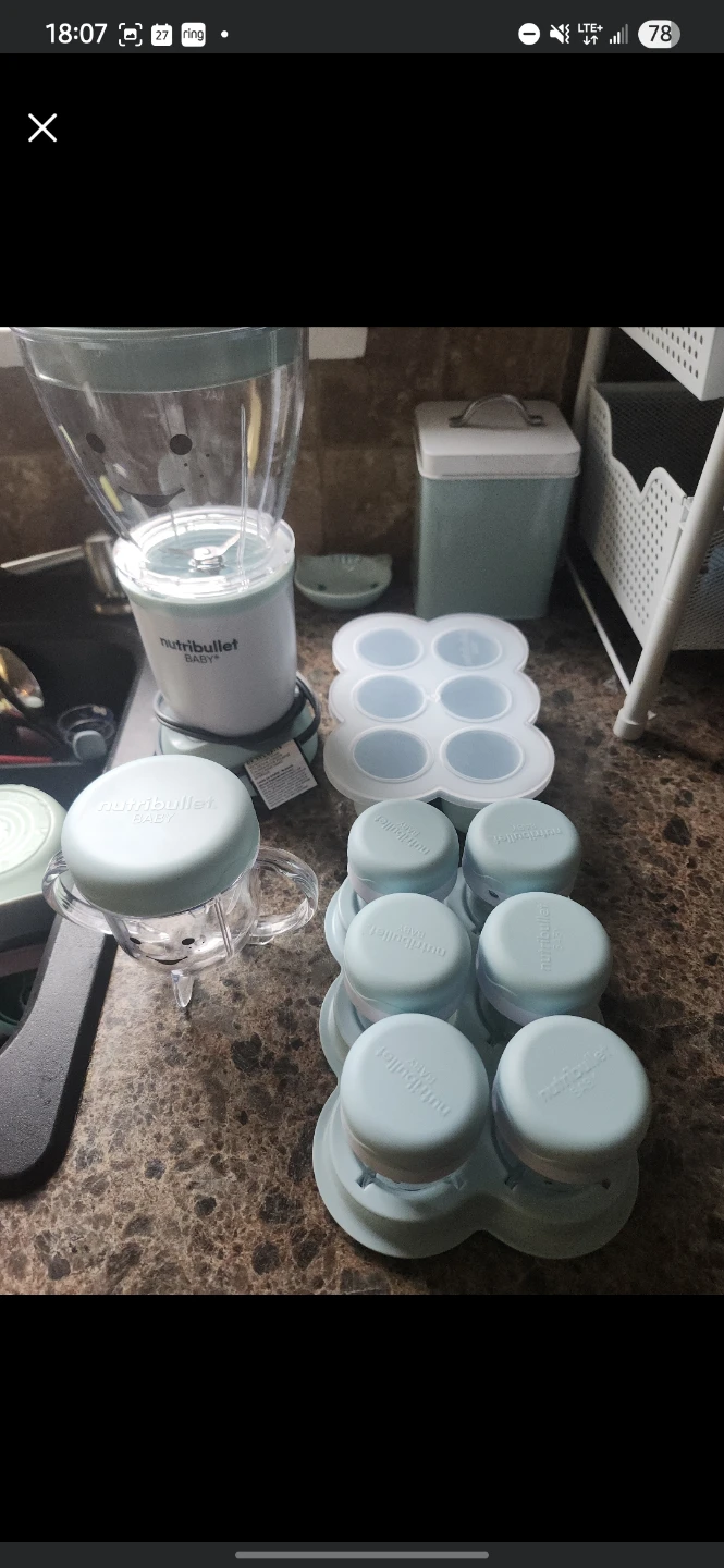 NutriBullet Baby Food Maker and Storage System - photo 2