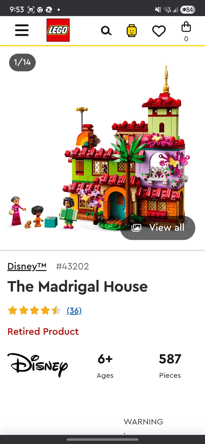 LEGO Disney 'Up' House & Encanto (retired) house - photo 4