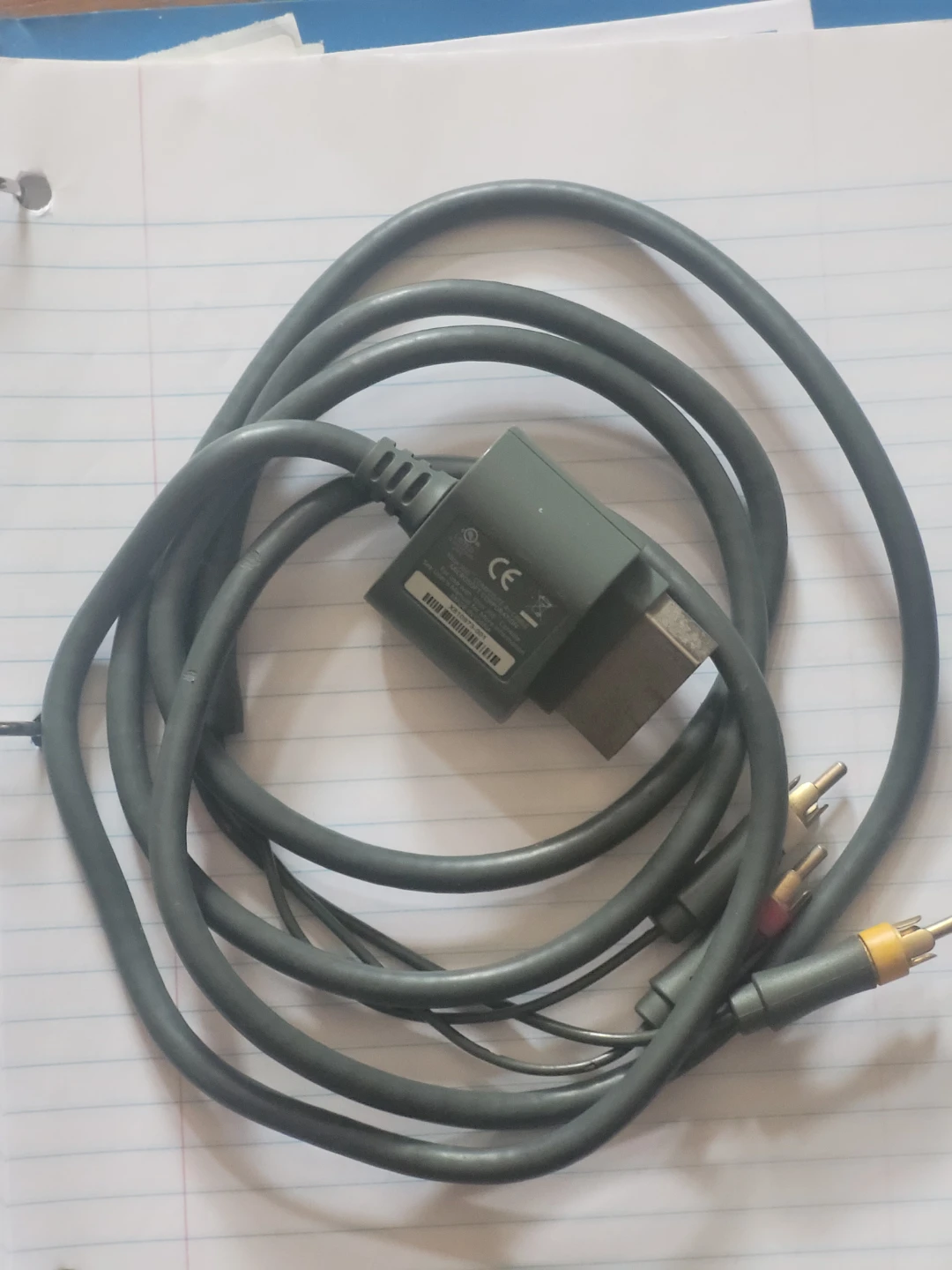 Microsoft Xbox 360 Composite AV Cable