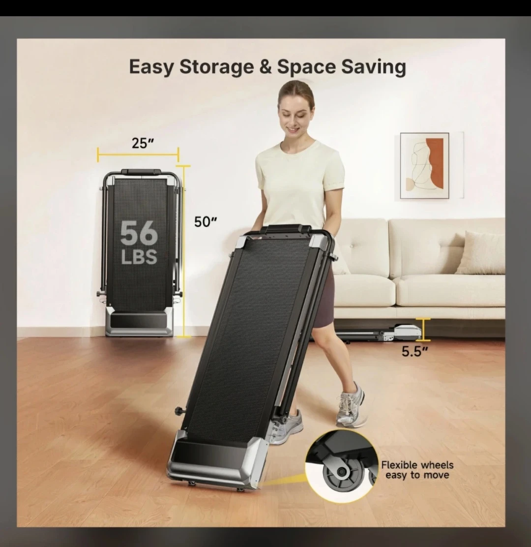 BRAND NEW Portable Treadmill/Walking Pad - photo 4