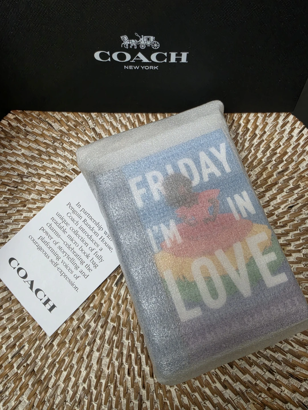 COACH Micro Bag Charm