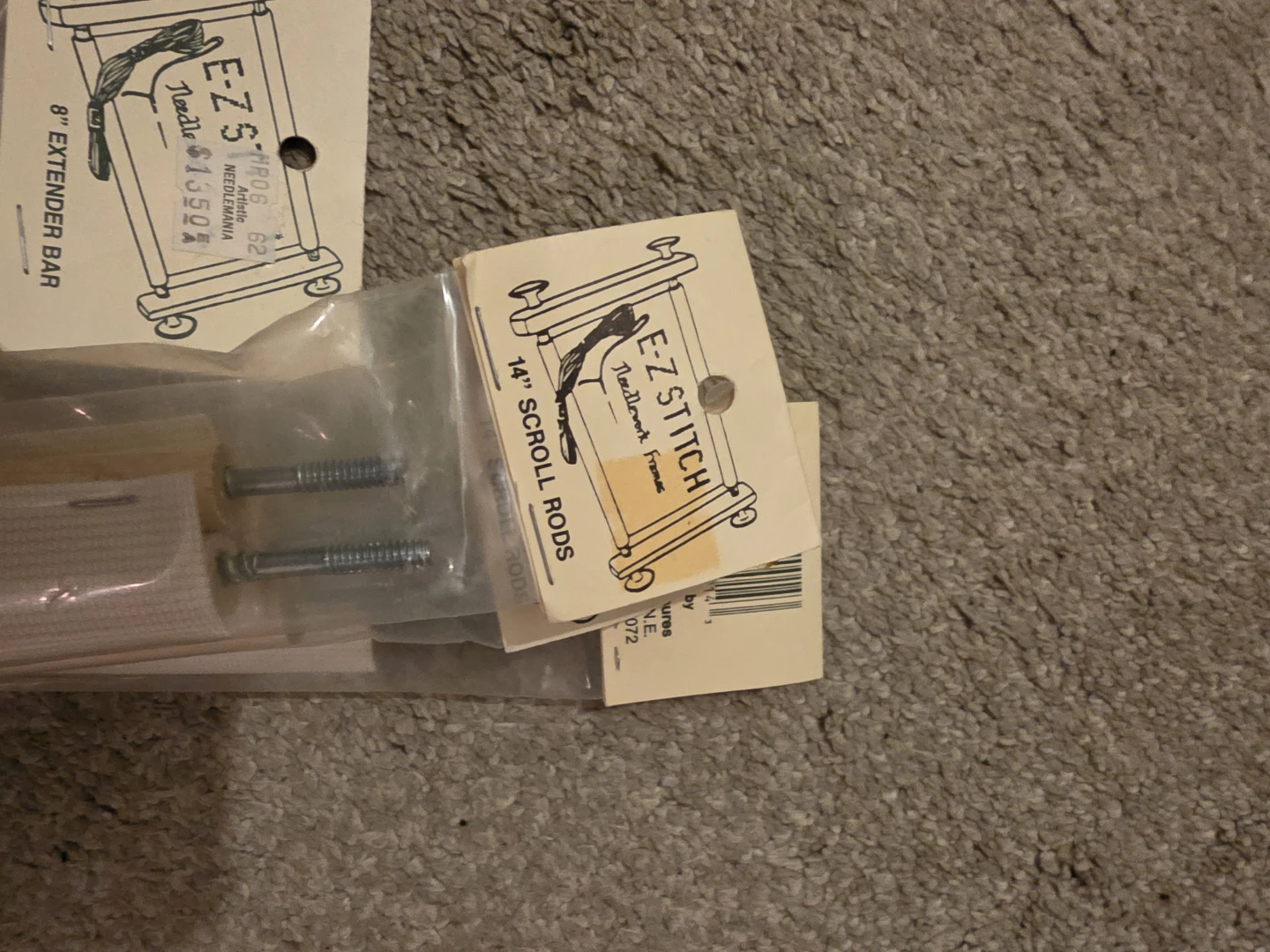 E-Z Stitch Needlework Frame & Extender Bars - Assorted Sizes - photo 3