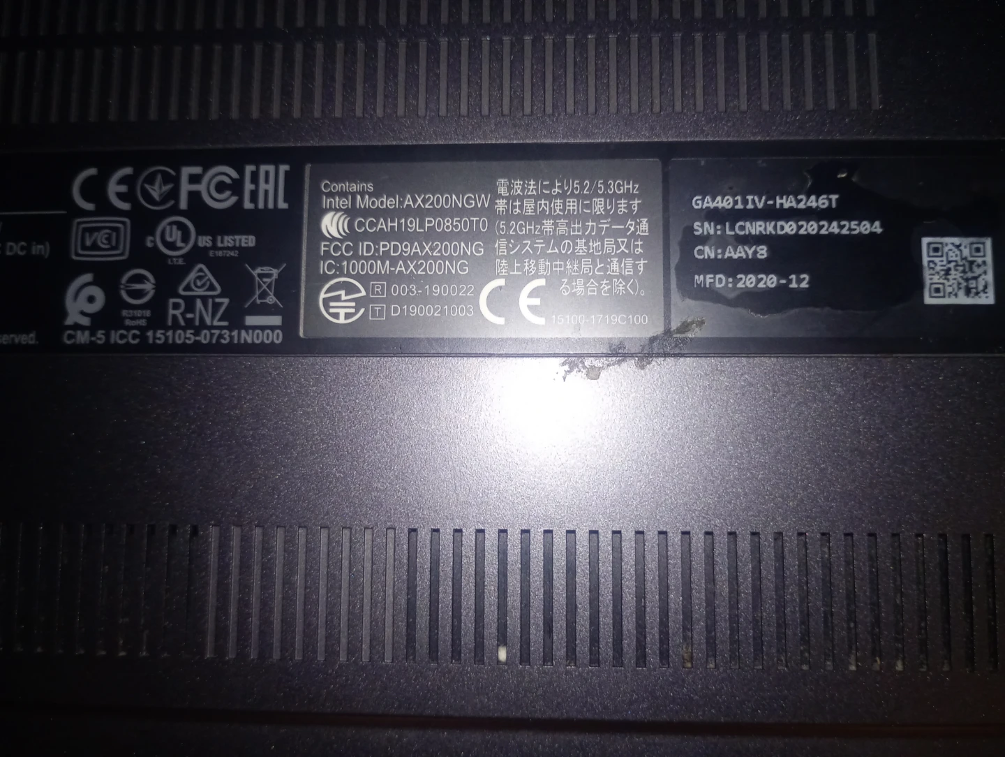 ASUS ROG Laptop Intel AX200NGW - photo 2