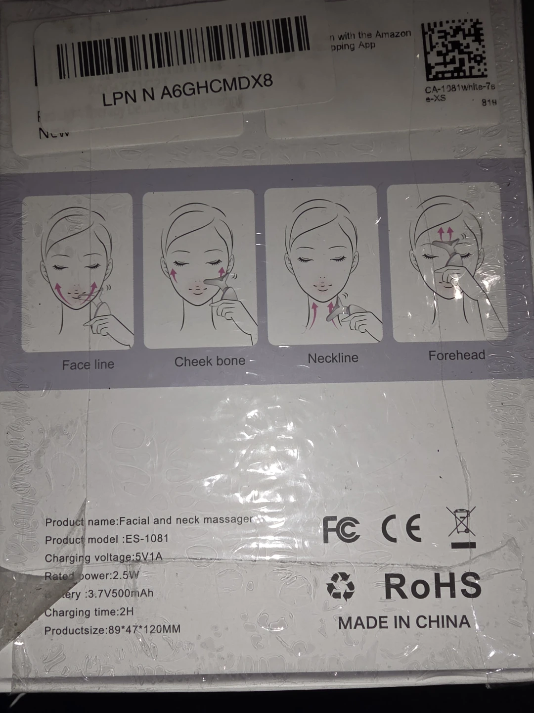 FACIAL AND NECK MASSAGER - photo 2