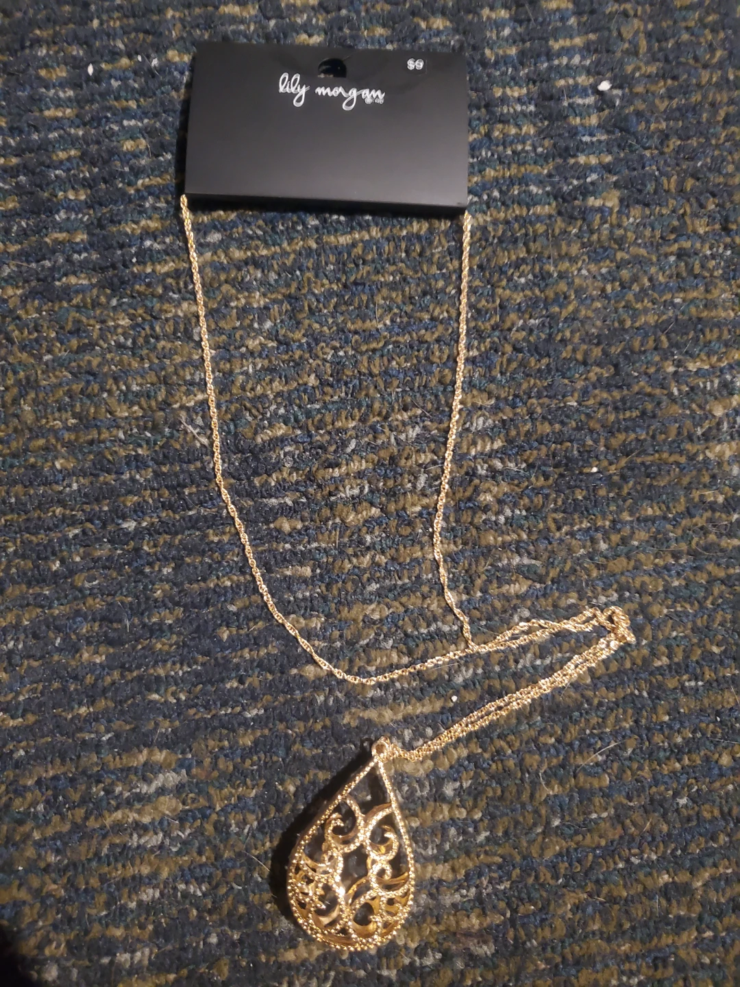 Lily Morgan Gold-Tone Layered Necklace Set with Earrings - photo 4