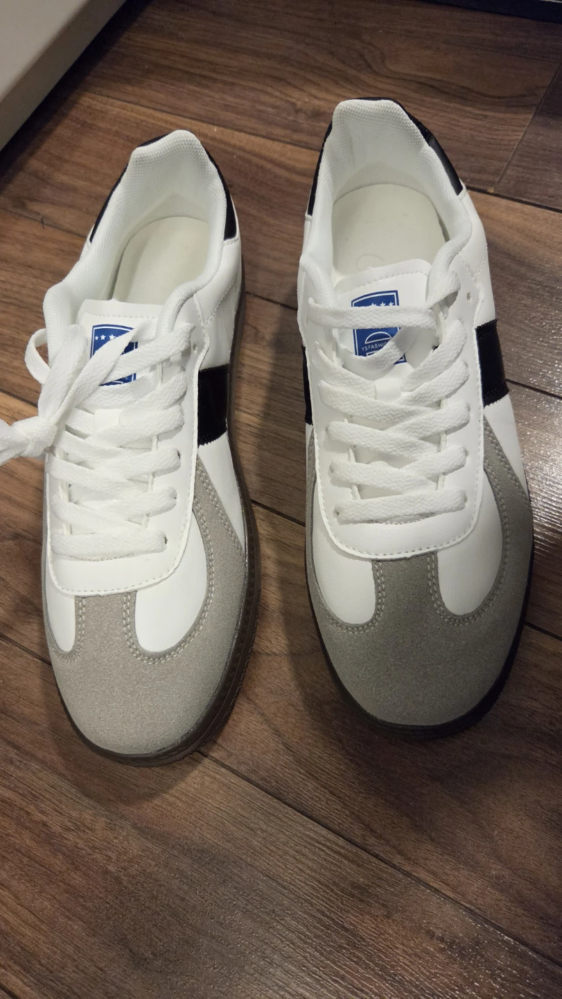 White and Grey Adidas Sneakers (shoes) - photo 5