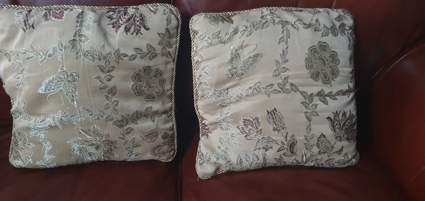 🌱 Set of 2 decorative throw pillows