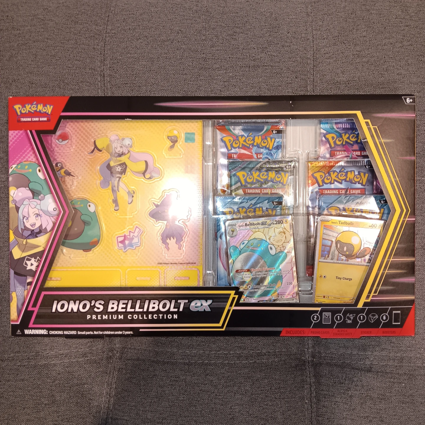 3 Pokémon Iono's Bellibolt EX Premium Collection - photo 3