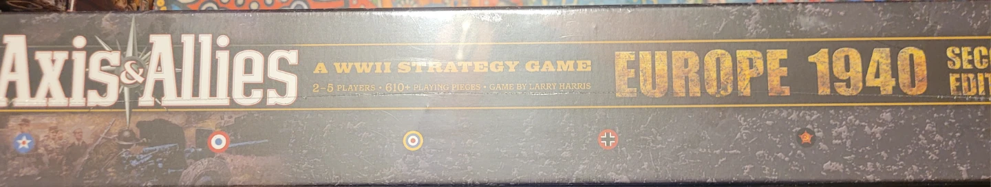 Sealed Axis & Allies Europe 1940 Second Edition Board Game - photo 2