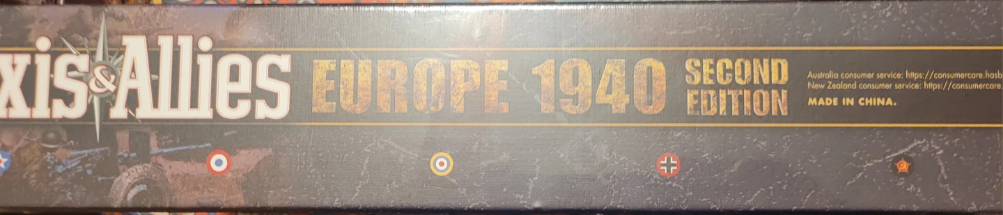 Sealed Axis & Allies Europe 1940 Second Edition Board Game - photo 4