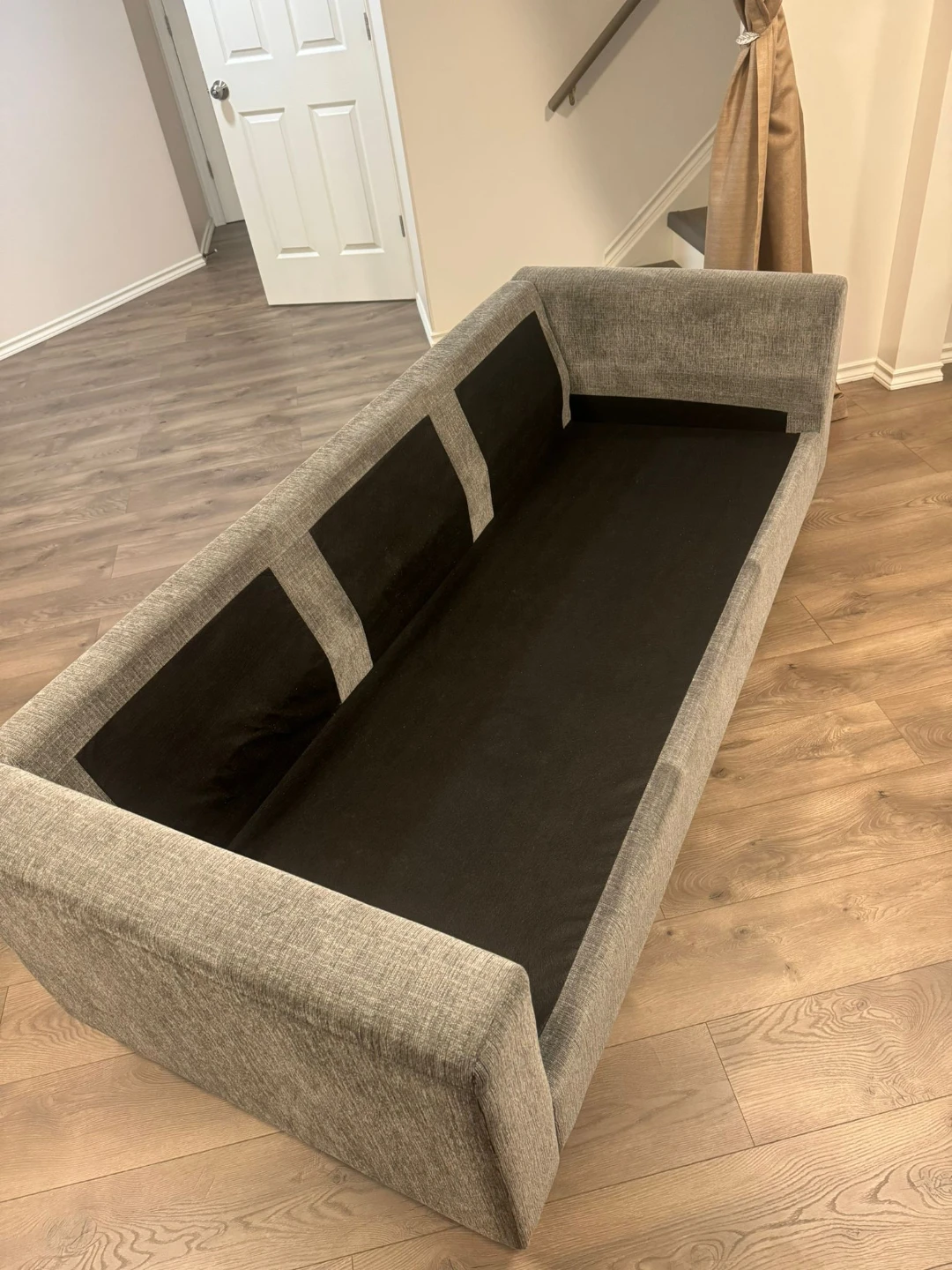 Grey 3-Seater Sofa - photo 2
