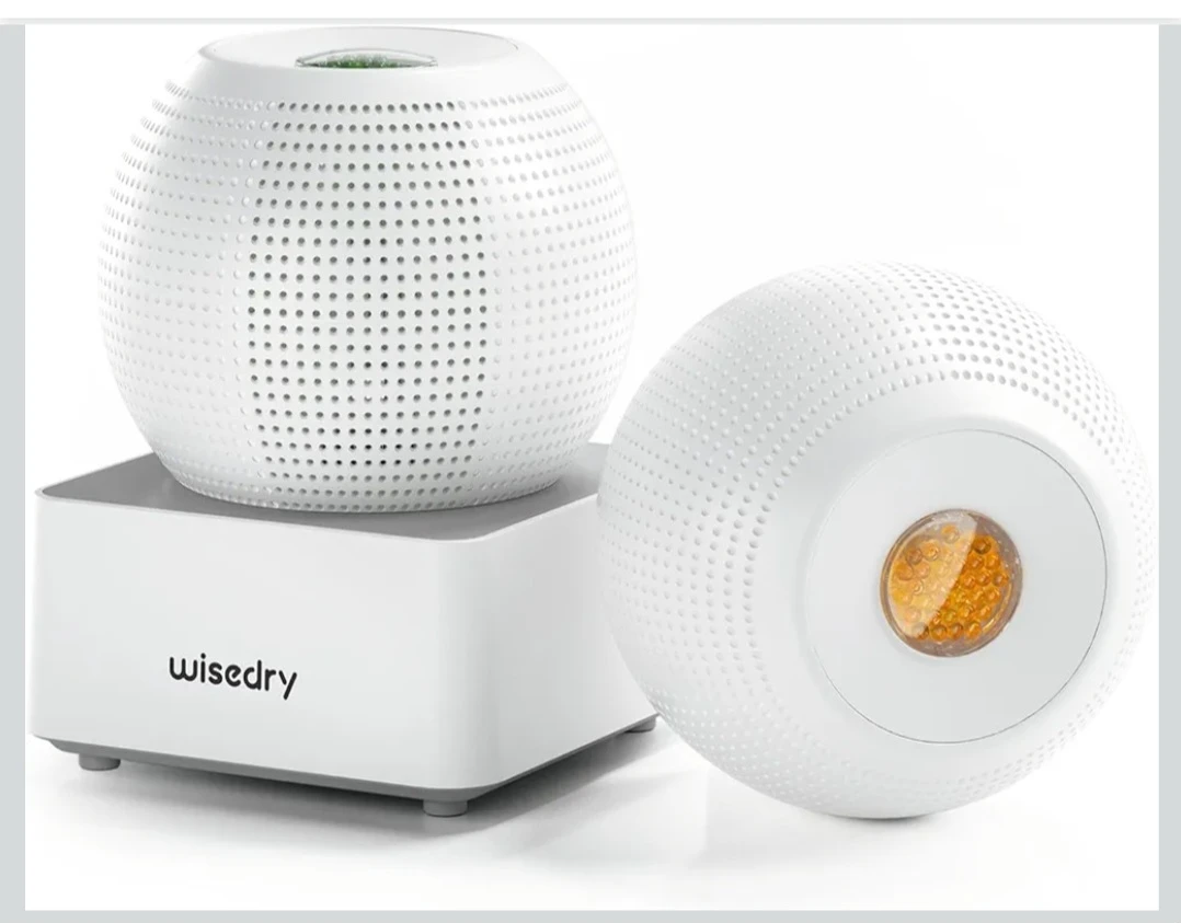 Rechargeable White Mini Dehumidifier