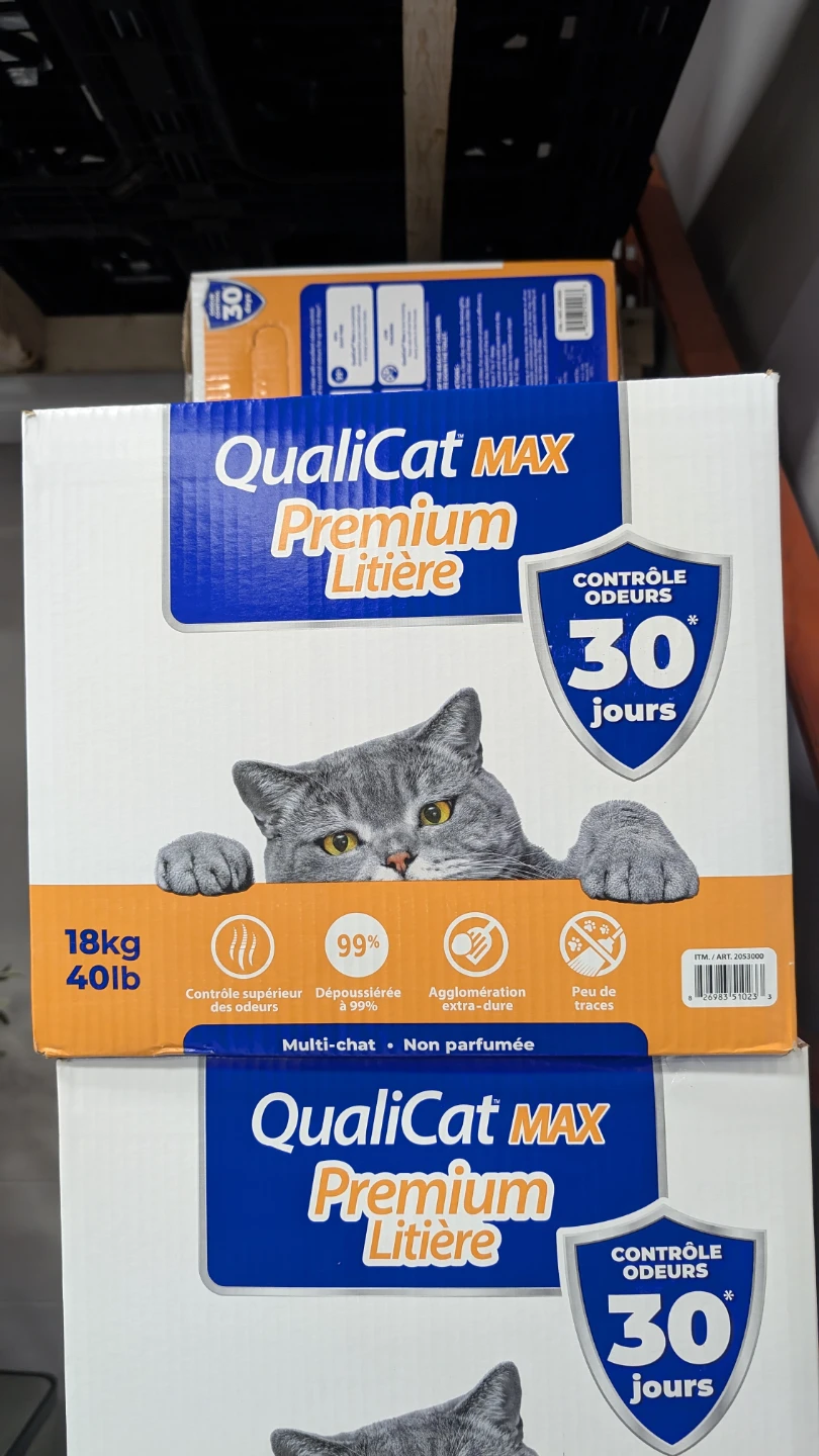 2 BOX QualiCat MAX Premium Cat Litter 18kg - photo 2