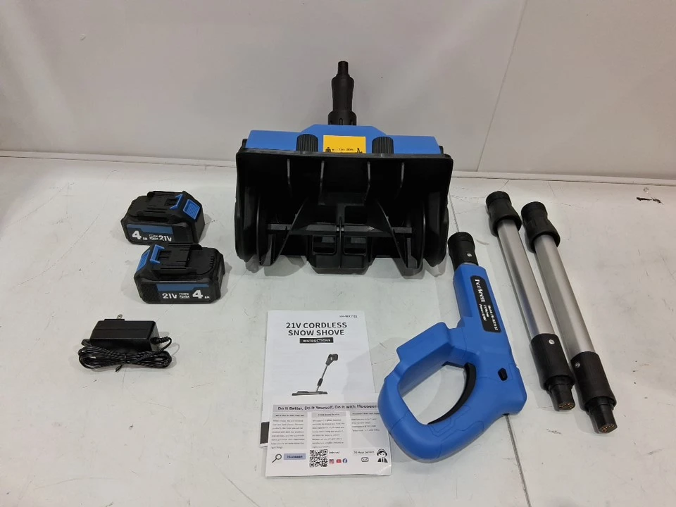 HOOSEEN ELECTRIC SNOW SHOVEL WITH TWO BATTERIES ❄️🔋🛠️ - photo 3
