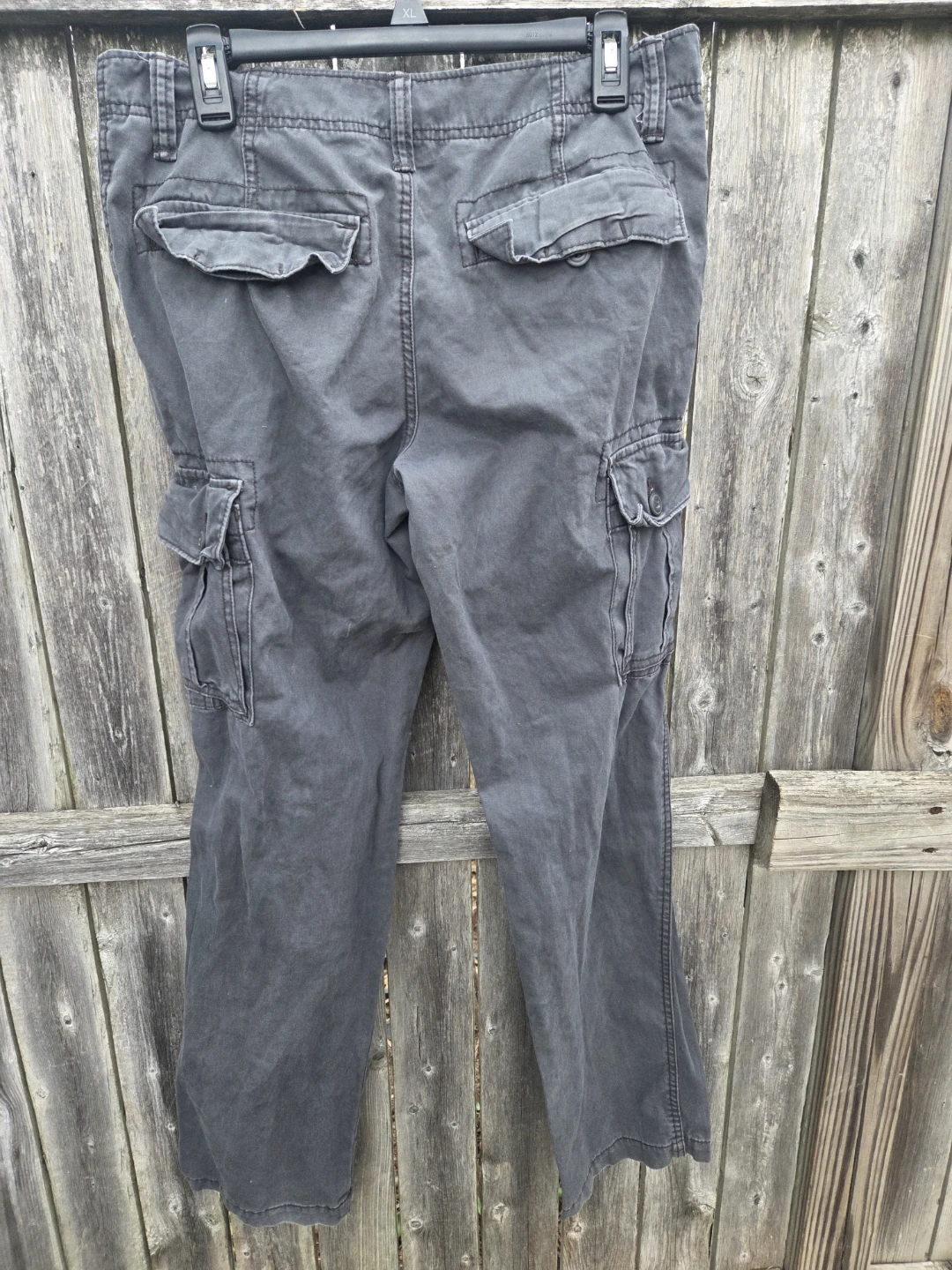 Old Navy Men's Cargo Pants - Gray, Size 32 x 34 - photo 2