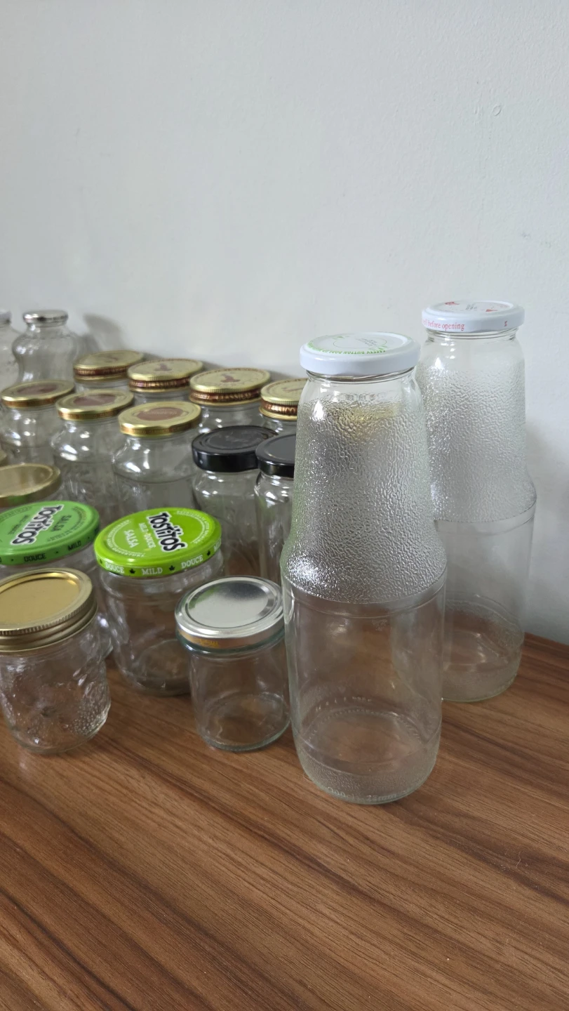 26 Empty Glass Jars – Various Sizes – Cleaned & Ready to Use - photo 5