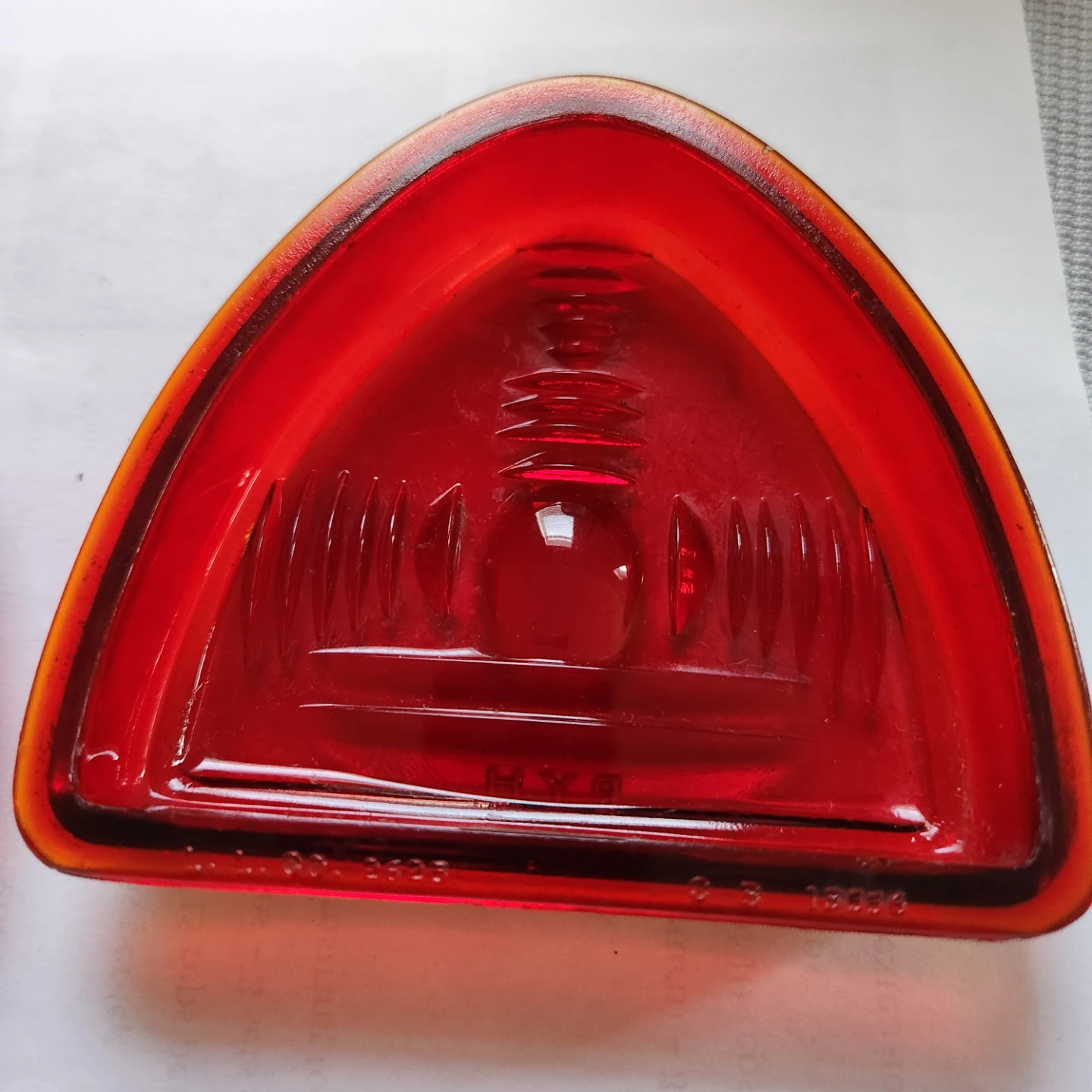1946 1947 1948 Plymouth Red Tail Light Lenses (2x) - photo 3