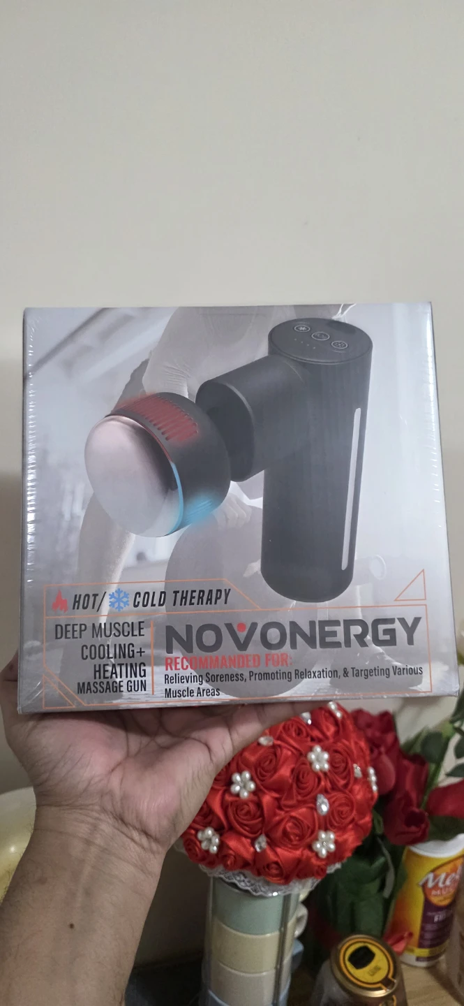 NOVONERGY Hot/Cold Massage Gun