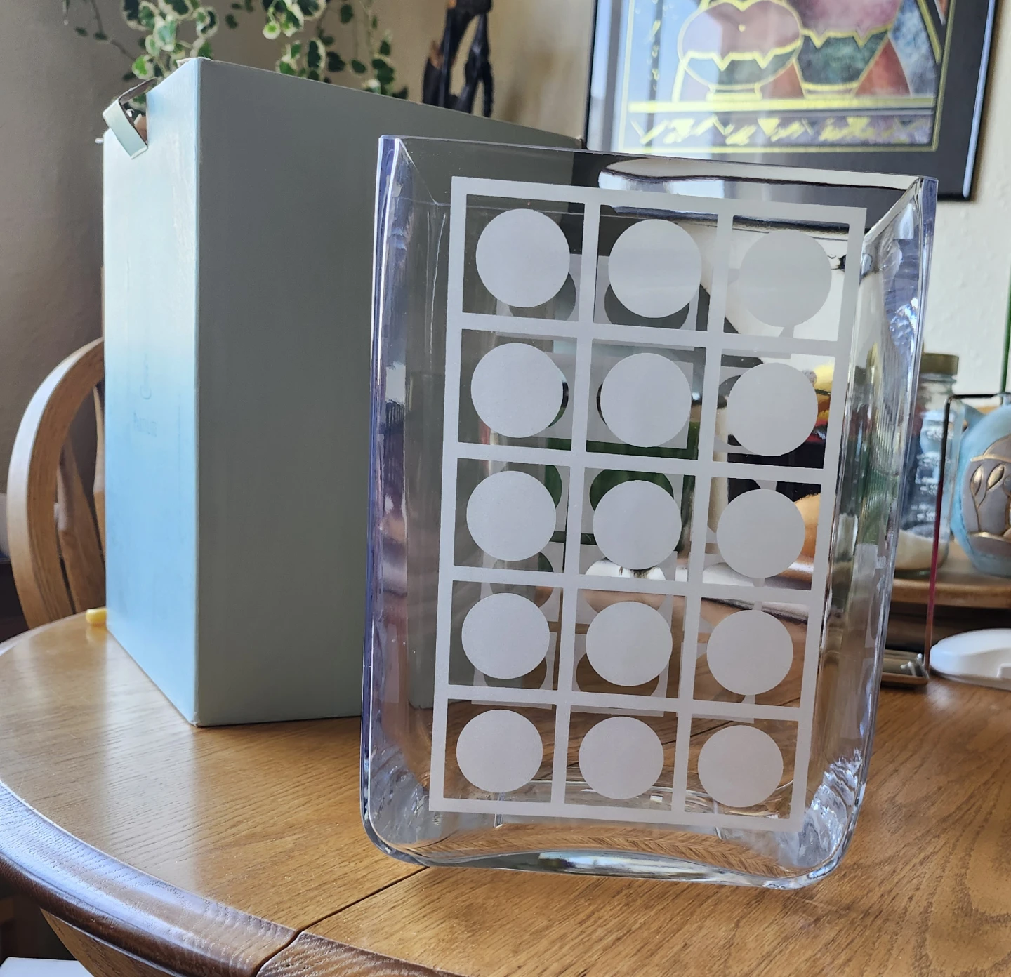Retired PartyLite Hurricane Candle holder.