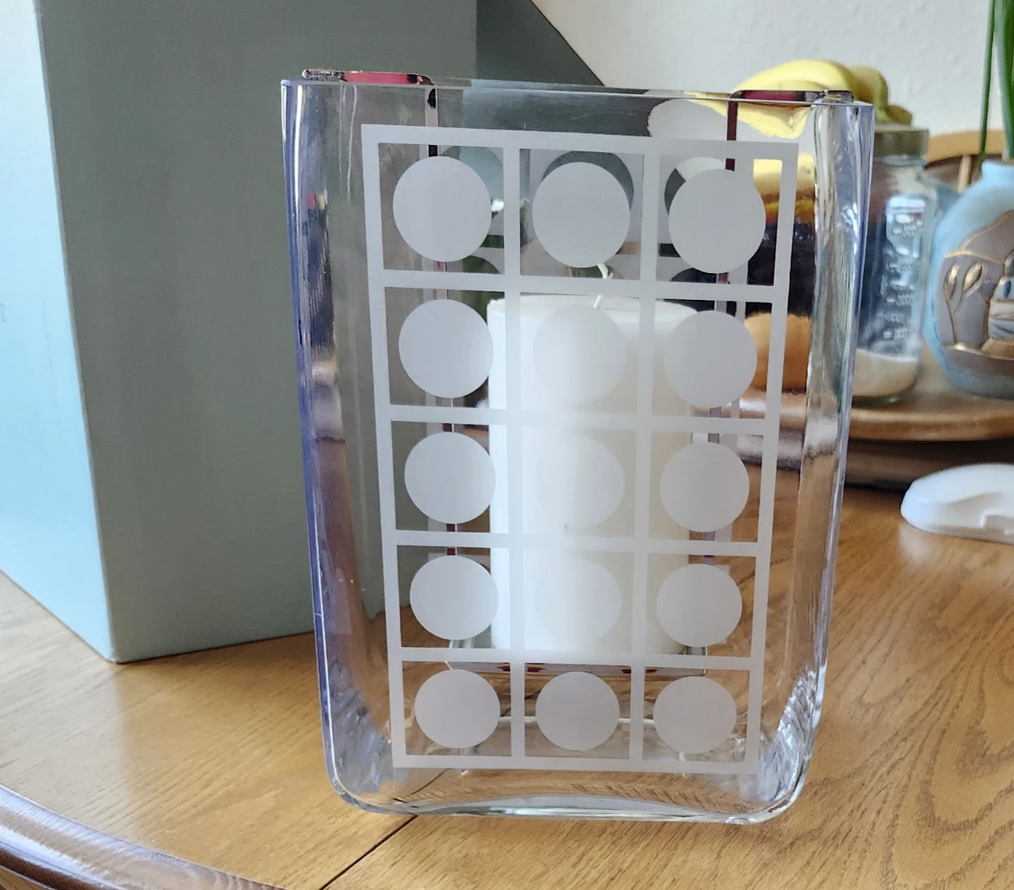 Retired PartyLite Hurricane Candle holder. - photo 4