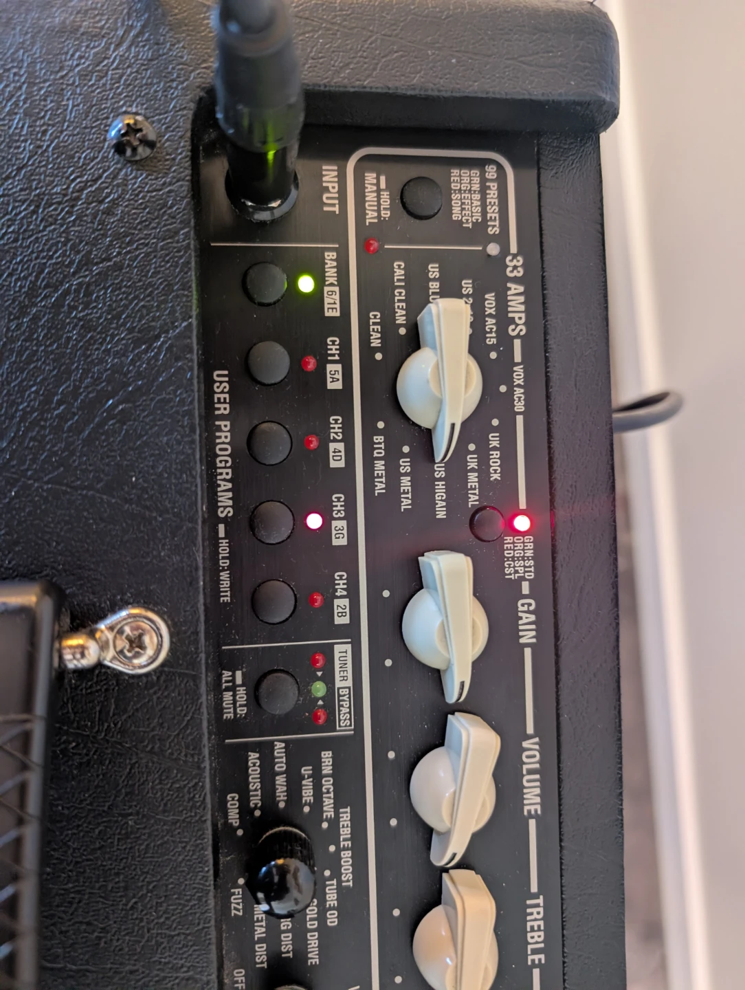 VOX VT120+ Valve-Tone Guitar Amplifier - photo 2