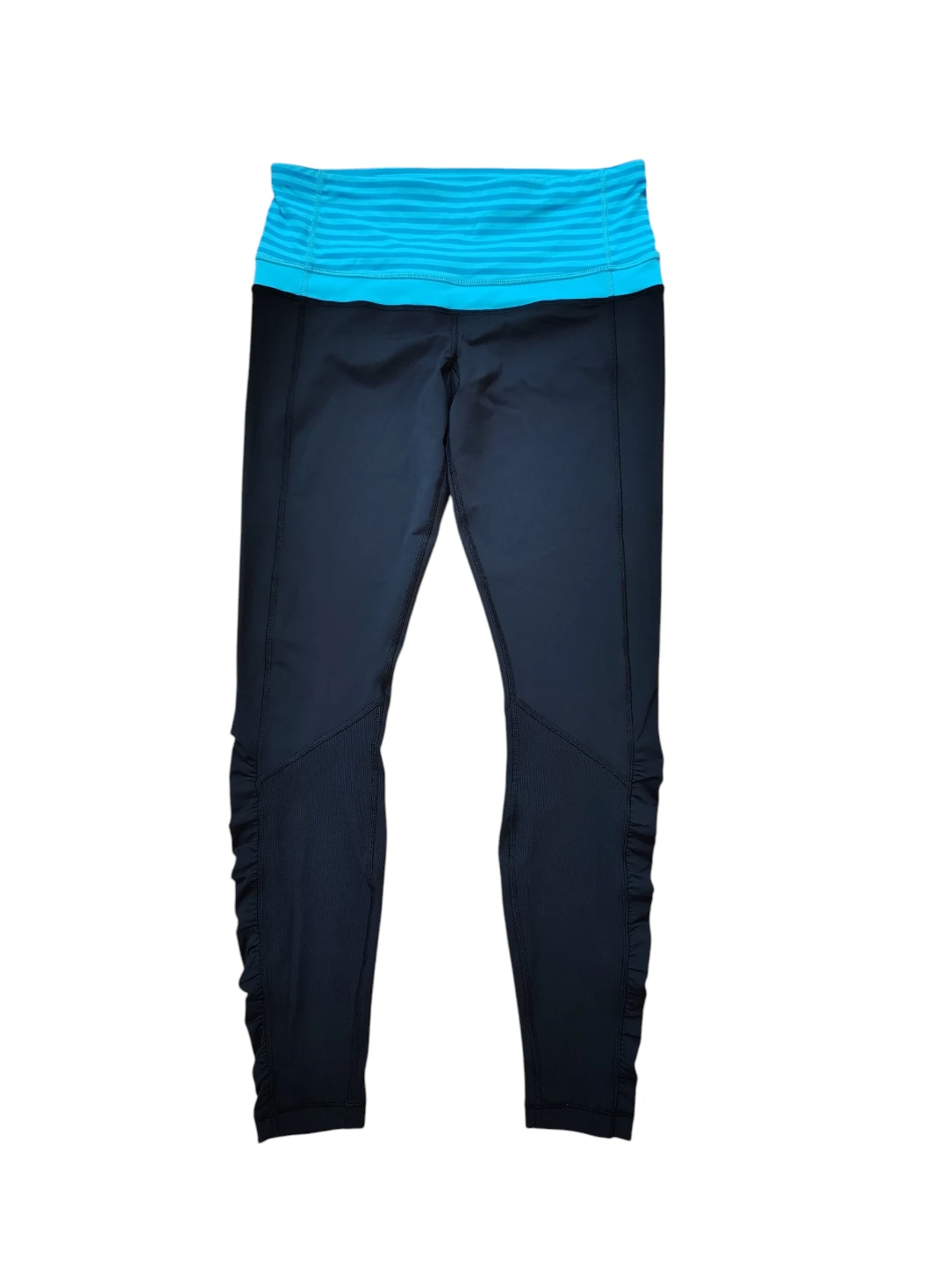 Lululemon Black Ruched Leggings Size 12 - photo 3
