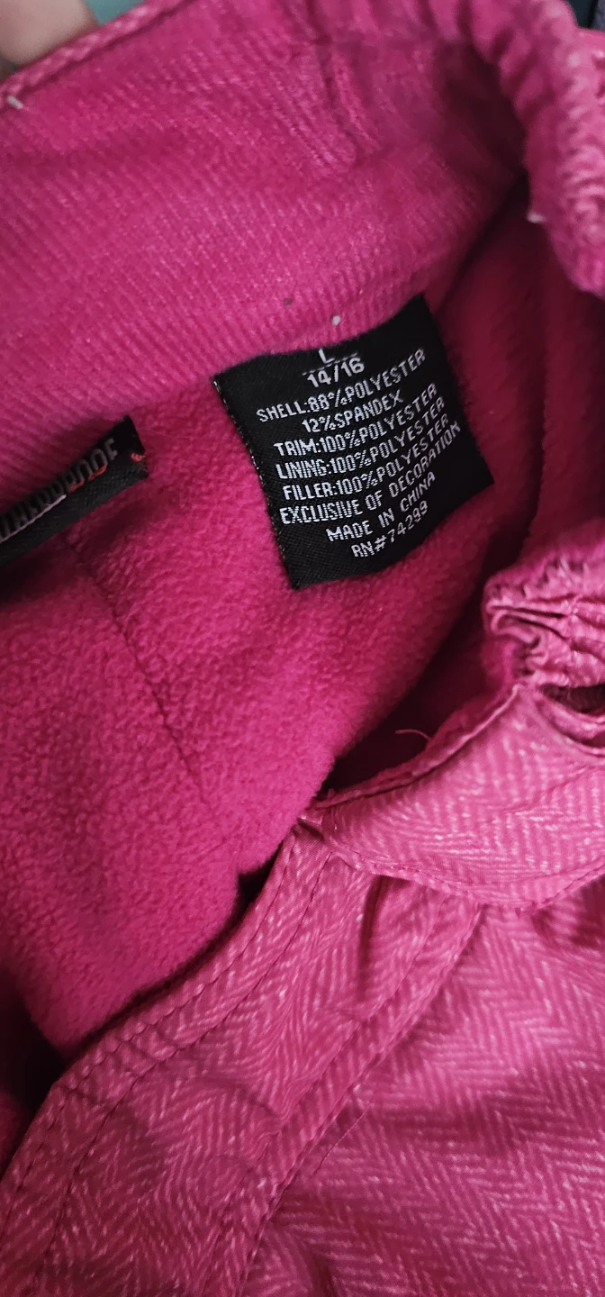 Weatherproof 32 Degrees Pink Snow Pants - photo 4