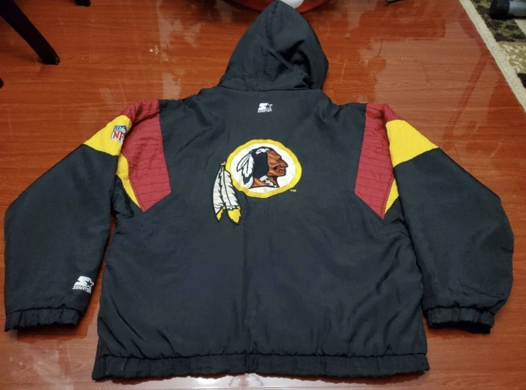 vintage Washington redskins pullover starter jacket adult XL