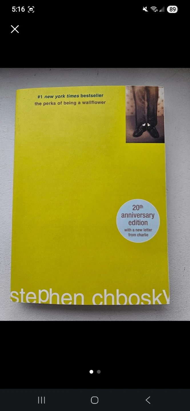 The Perks of Being a Wallflower Book