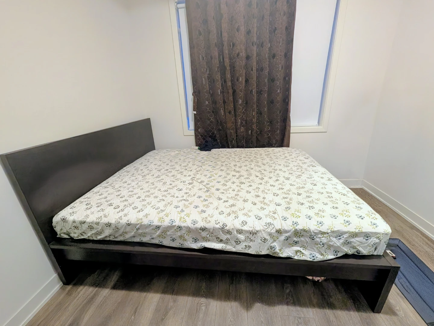 IKEA Malm Bed Frame - Dark Brown (Queen)