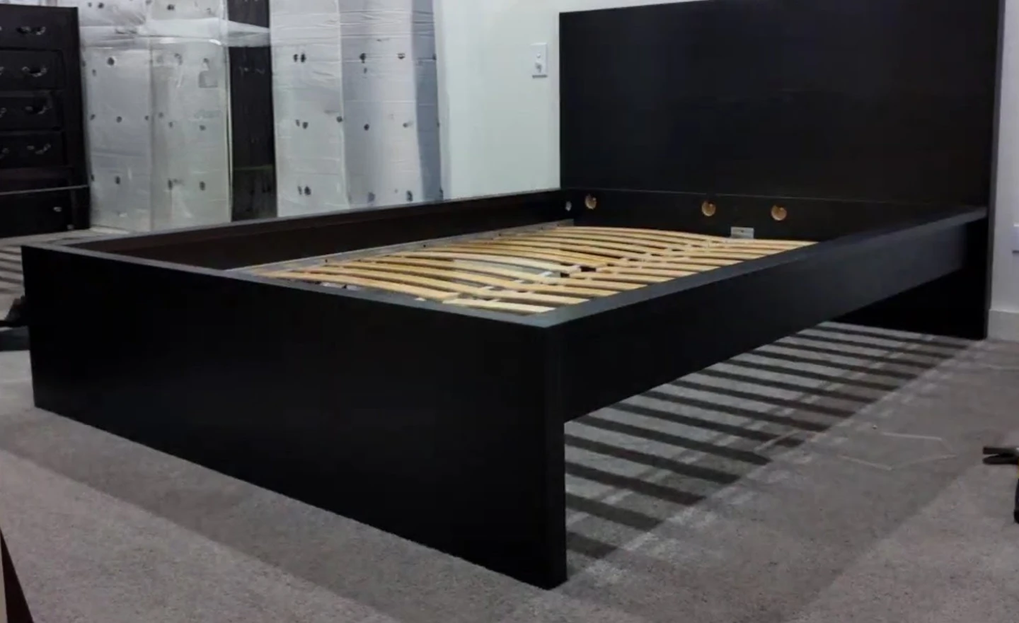 IKEA Malm Bed Frame - Dark Brown (Queen) - photo 3